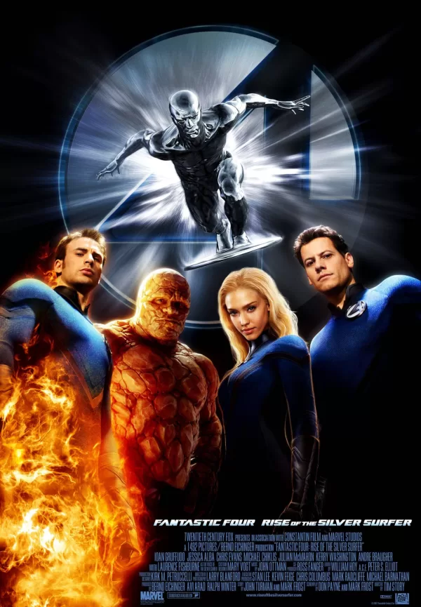 Poster de Los 4 fantásticos y Silver Surfer