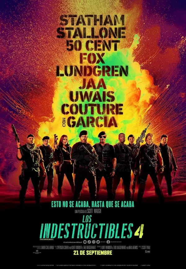 Poster de Los indestructibles 4