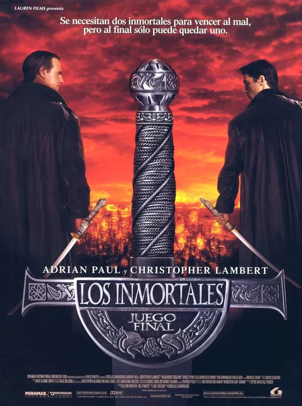 Poster de Los inmortales: Juego final