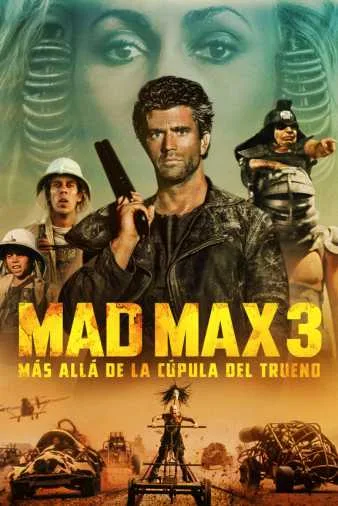 Poster de Mad Max 3: Más allá de la cúpula del trueno