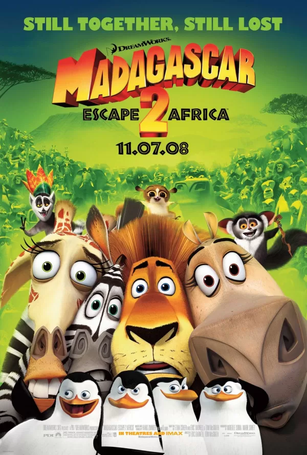 Poster de Madagascar 2: Escape de África