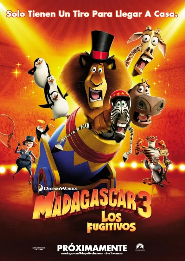 Poster de Madagascar 3: De marcha por Europa