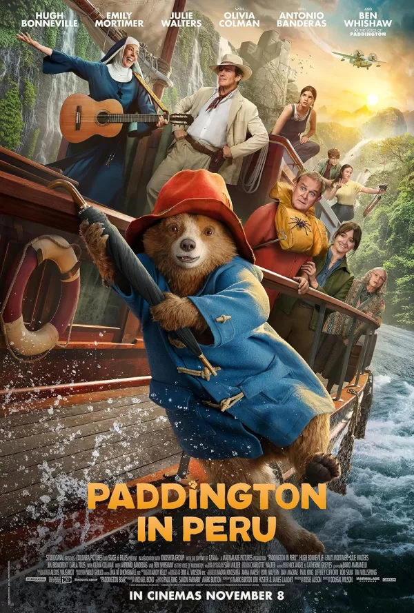 Poster de Paddington en la selva
