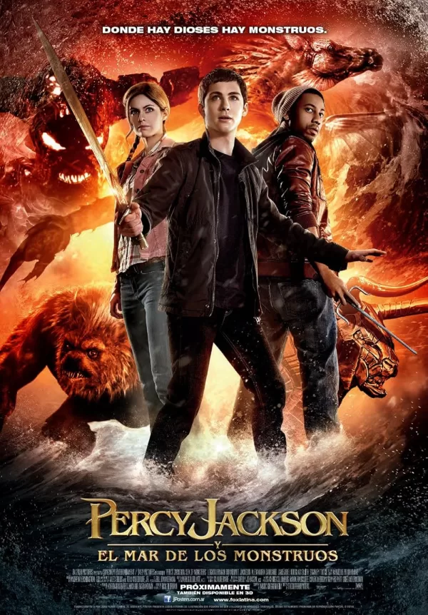 Poster de Percy Jackson y el mar de los monstruos