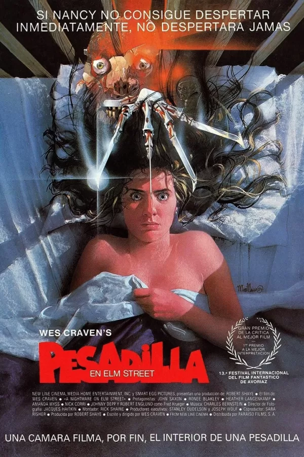 Portada de Saga Pesadilla en Elm Street