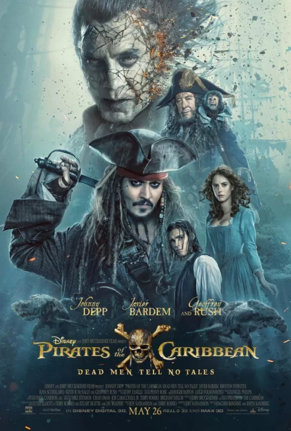 Poster de Piratas del Caribe: La venganza de Salazar