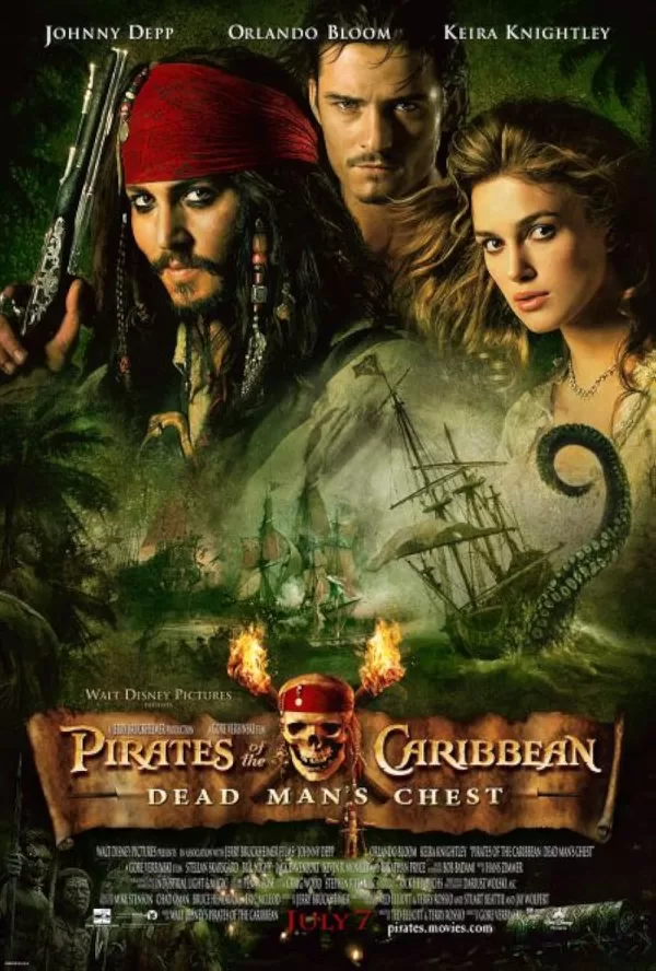 Poster de Piratas del Caribe: El cofre de la muerte