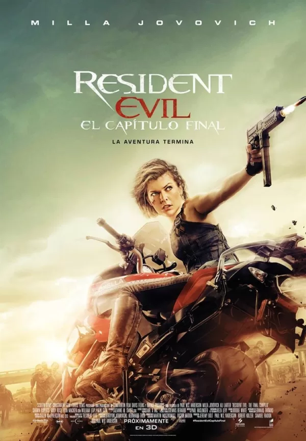 Poster de Resident Evil: Capítulo final