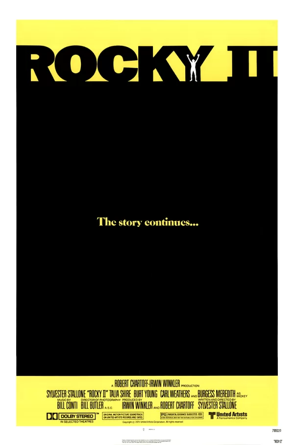 Poster de Rocky II