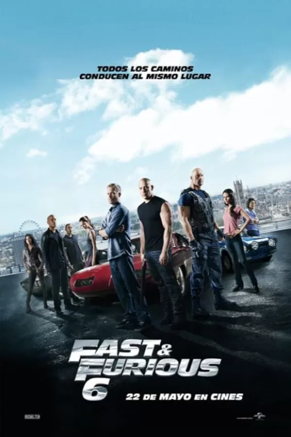 Poster de Rápidos y Furiosos 6