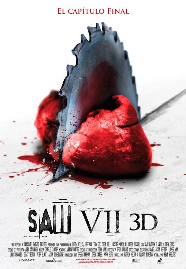Poster de Saw 3D: The Final Chapter