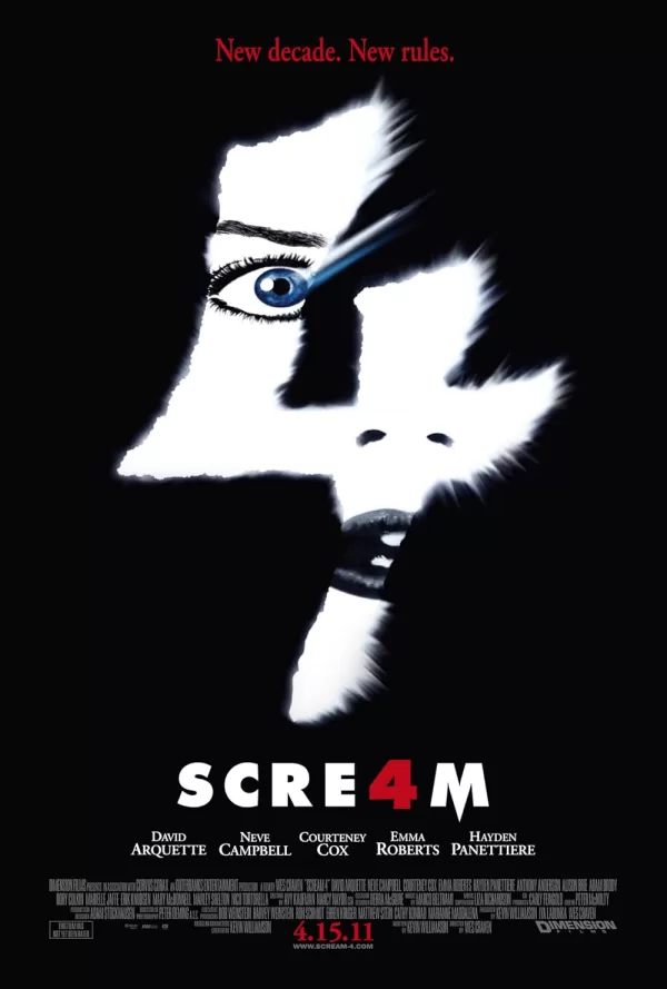Poster de Scream 4