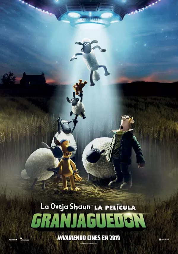 Poster de Shaun, el cordero: La película – Granjaguedón