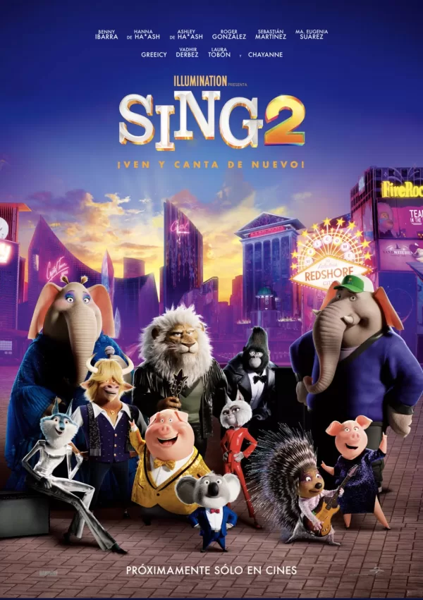 Poster de Sing 2 ¡Ven y canta de nuevo!