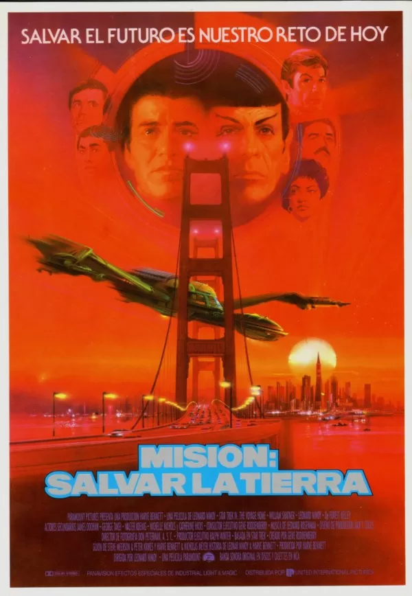 Poster de Star Trek IV: Misión: salvar la Tierra