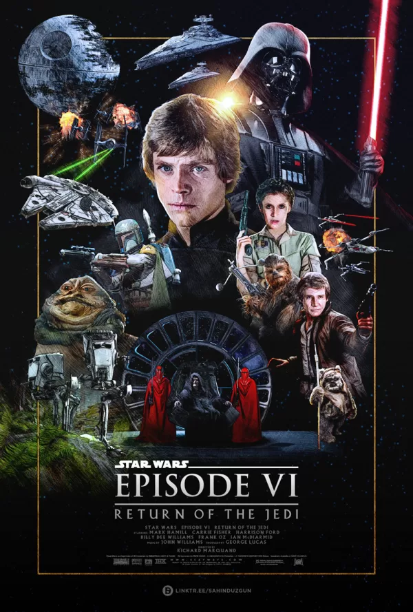 Poster de Star Wars: Episodio VI - El regreso del Jedi