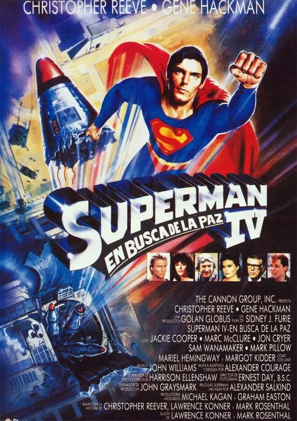 Poster de Superman IV: En busca de la paz