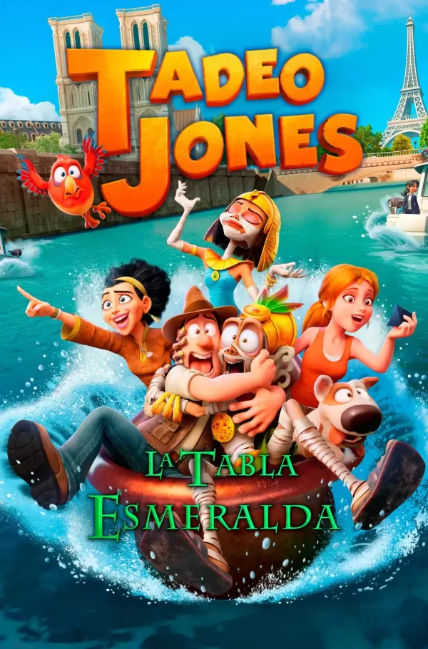 Poster de Tadeo Jones 3: La tabla esmeralda