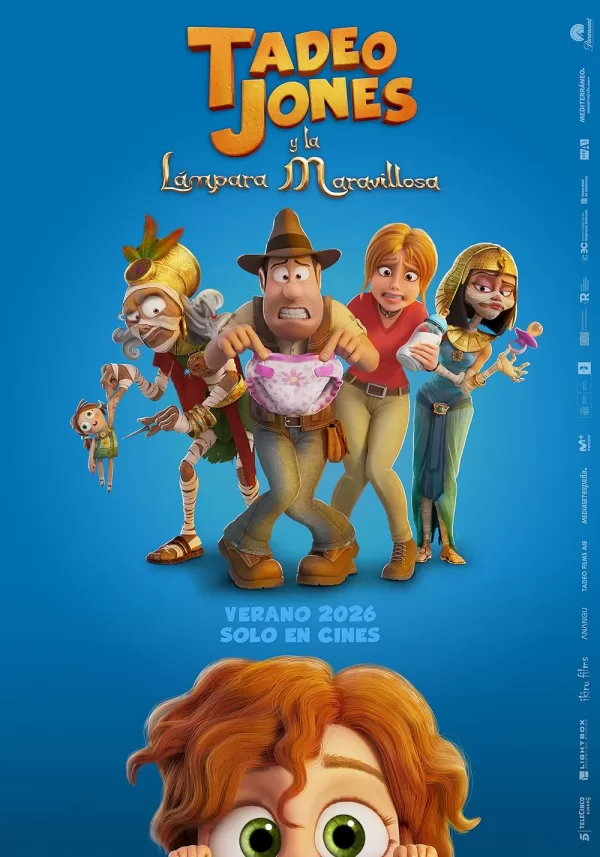 Poster de Tadeo Jones y la lámpara maravillosa