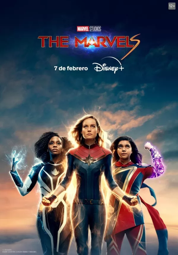 Poster de The Marvels