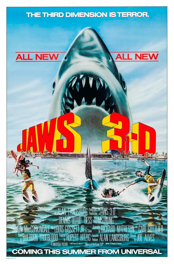 Poster de Tiburón 3D