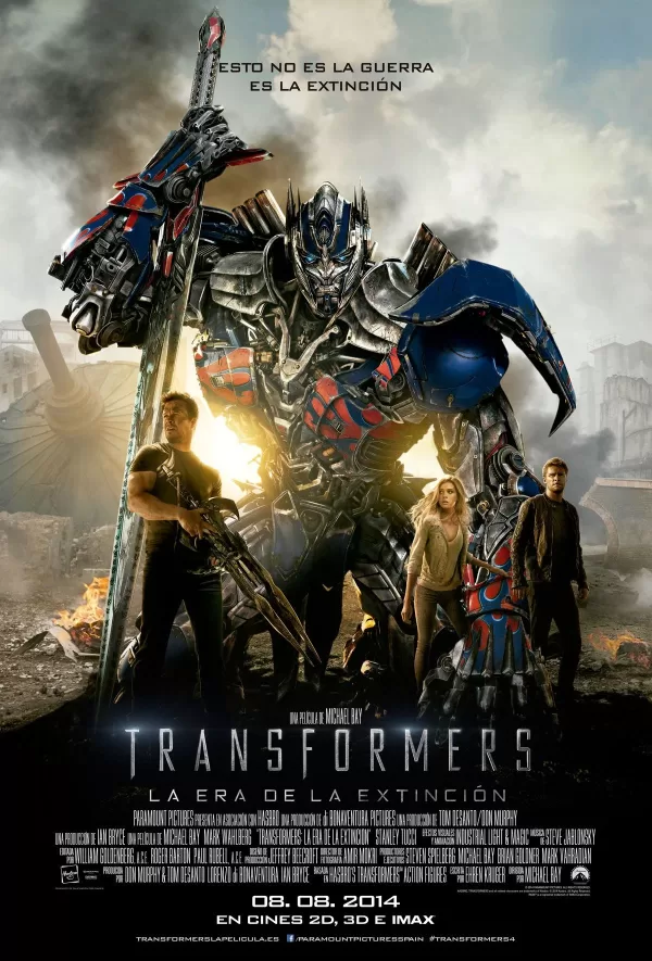 Poster de Transformers: La era de la extinción