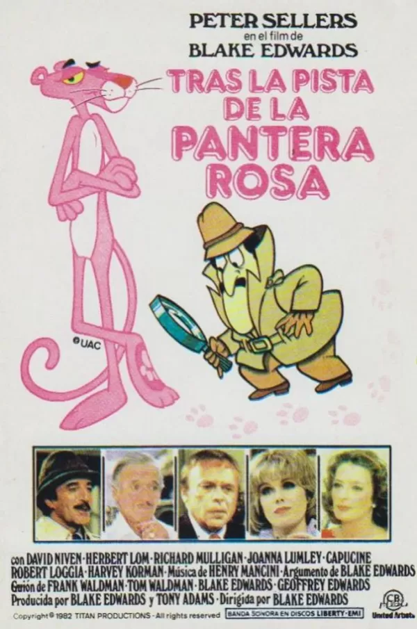 Poster de Tras la pista de la Pantera Rosa