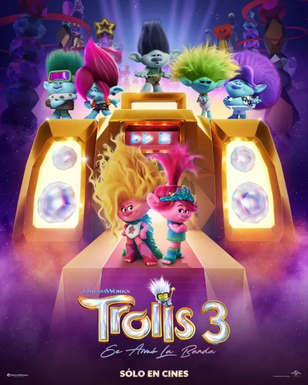 Poster de Trolls 3: Se armó la banda