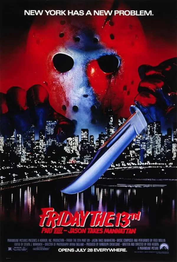 Poster de Viernes 13 Parte VIII: Jason toma Manhattan