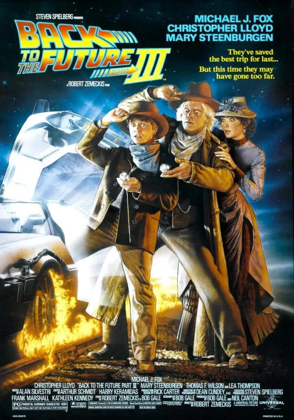Poster de Volver al futuro III